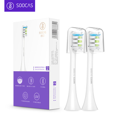 

SOOCAS/Xiaomi BH01W Clean насадка для зубной щетки （2 шт） белый