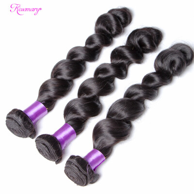 

Brazilian Deep Wave Hair Weaving 100% Human Hair Weave Bundles No-Remy Hair Natural Black Free Shipping 100g/Piece/lot