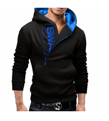 

Hoodie Side Zipper Hit Color Hoodies Men Fashion Tracksuit Male Sweatshirt Off White Hoody Mens Purpose Tour Hoodie