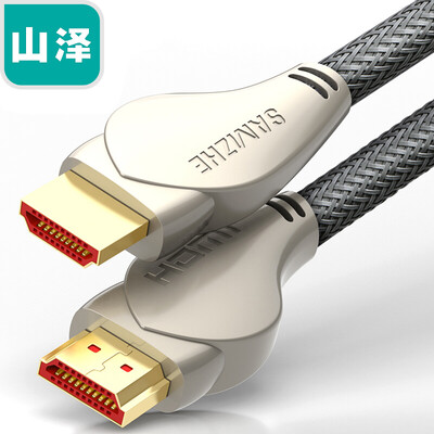 

Shanze SAMZHE luxury gold-plated 20 Zhen heart version of the HDMI digital high-definition line projector computer TV set-top box cable 2 m support 4k 3D function CZ-A22