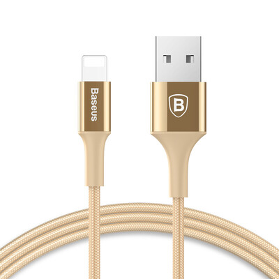 

Baseus Lightning cable for charging&data transfergold