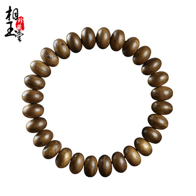 

Phase Yutang KalimantanAlpine soil on the old materialWooden hand string With the shapeBuddha beads hand string Male and female m
