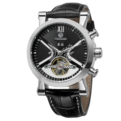 

FORSINING Men's Watches Fashion Autoamtic Tourbillion Mechanical Wristwatch Classic Calendar Clock