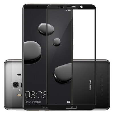 

ESCASE Huawei Mate10 Pro охватывает полный экран высокой четкости фильм стали взрывозащищенный анти-отпечатков пальцев / черное стекло мембраны мобильный телефон фильм