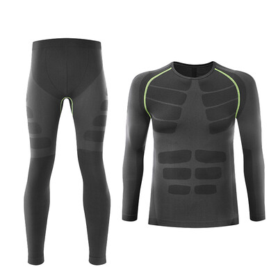 

2017 Winter Thermal Underwear Sets Men Brand Quick Dry Anti-microbial Stretch Men's Thermo Underwear Male Warm Long Johns HI-Q