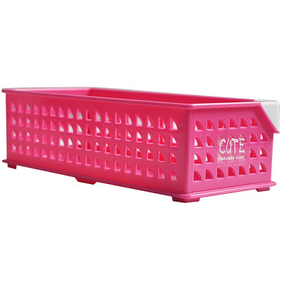 

SANADA imported kitchen storage basket debris storage box pink J-9640P L-892