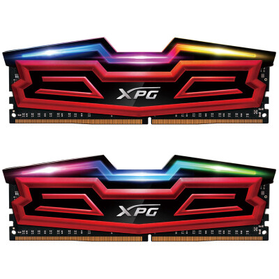 

ДАННЫЕ XPG серии DDR4 3200 легких Йиу частота 16GB (8GB × 2) Установить RGB для рабочей память бара света