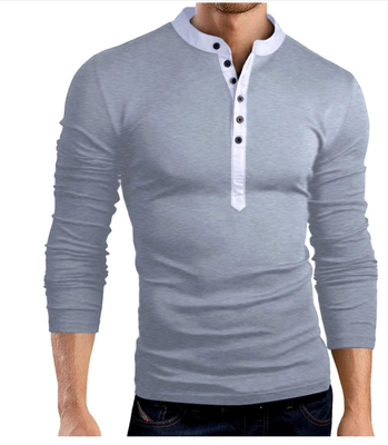 

Male 2017 Brand Long Sleeve Solid Color Fashion T Shirt V-Neck Slim Men T-Shirt Tops Fashion Mens Tee Shirt T Shirts XXXL
