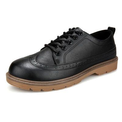 

leisure style, Round toe and oxford shoes, Men's leather shoes