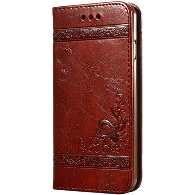 

Keymao Luxury Flip Leather Case For iPhone 7