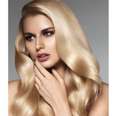 

Indian Virgin Hair 3 Bundles 613 Platinum Blonde Indian Virgin Human Hair Body Wave Weaves Wavy Extensions Machine Weft