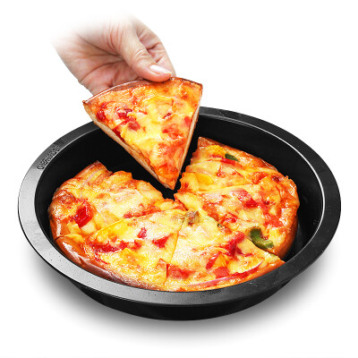 

【Jingdong Supermarket】 Cook Kitchen CHEF MADE Pizza Plate 8-inch non-stick pizza dish pan deep paragraph oven utensils champagne gold WK9701S