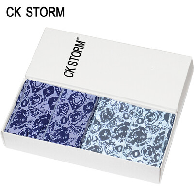 

CK STORM men's underwear flat pants without trace speed dry ck storm series printing male underwear shopping malls genuine 2 g