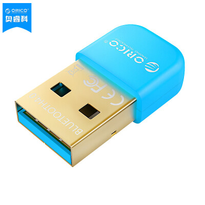 

Orrick Отдел (ORICO) BTA-403 USB адаптер Bluetooth 4.0 Приемник портативный компьютер телефон гарнитура аудио передатчик / приемник синий