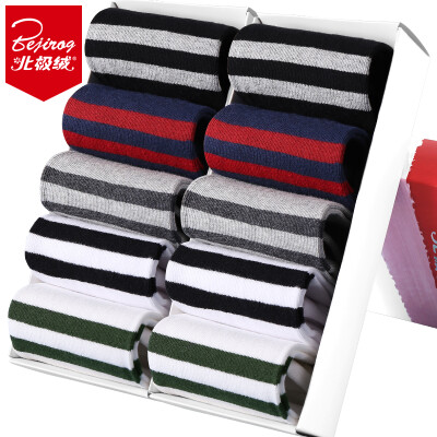 

Arctic cashmere socks male autumn winter casual cotton socks men's socks fashion stripes leisure sports cotton in the tube socks 10 double-