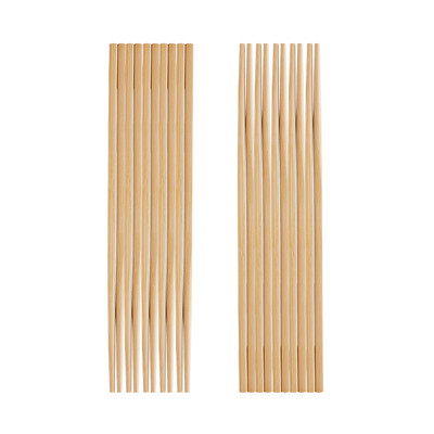 

Jingdong Supermarket Jia Bai bamboo craft chopsticks home bamboo chopsticks 10 double loaded DK1007