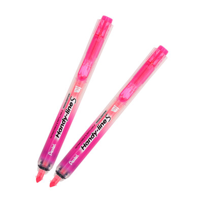 

Отправленный через (Pentel) SXS15 нажимается фломастер фломастер маркировки заправочного выдвигающегося 4,5мм желтого фломастера (2 палочки)