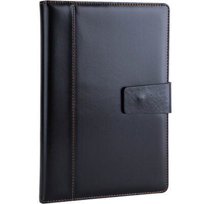 

Guangbo (GuangBo) 16K96 Zhang business leather notepad notebook stationery / atmospheric magnetic buckle black GBP16734