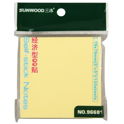 

Miki SUNWOOD 96681 fluorescent instructions label notes paper convenience stickers 76 × 76mm 12 installed