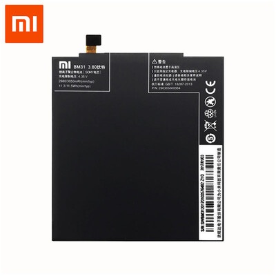 

Original Xiaomi Mi 3 Cellphone battery 3050mAh BM31 High Capacity Rechargeable battery pack 100 Brand new Lithium Polymer