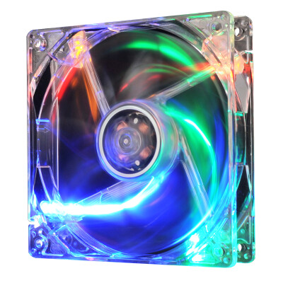 

Overclocked three (PCCOOLER) ice God four color light chassis fan (12cm bright lights / computer power fan / cpu fan / with screws