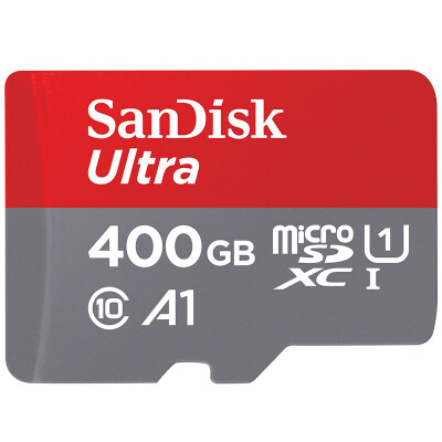 

Скорость памяти SanDisk (SanDisk) A1 400GB чтения карты TF карты памяти мобильного Экстремальные MicroSDXC UHS-I 100Мбит / с высокоскоростной