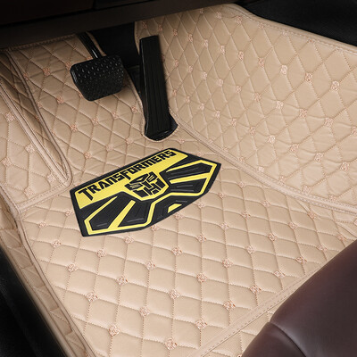 

Transformers fully surrounded by car mats Hornet series car custom factory straight hair beige