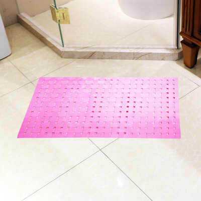 

Limei adsorption (LIDIMEI) non-slip hollow PVC woven mat light pink 40 * 70cm