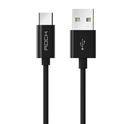 

ROCK type-C charging and data transfer cable for Android devices,black