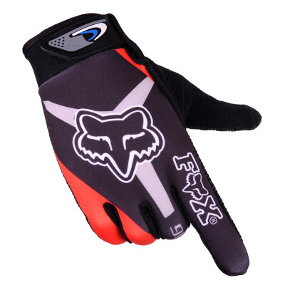 

Motorcycle Knight Cross Country Bicycle Outdoor Mountaineering Sports Sunscreen Touch Screen Breathable Anti-slip Fox Head Gloves