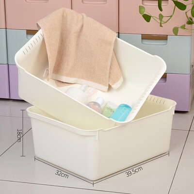 

Baotou bicoy multi-functional rectangular plastic basin wash basin thick wash basin wash basin wash basin washbasin large white 2 loaded