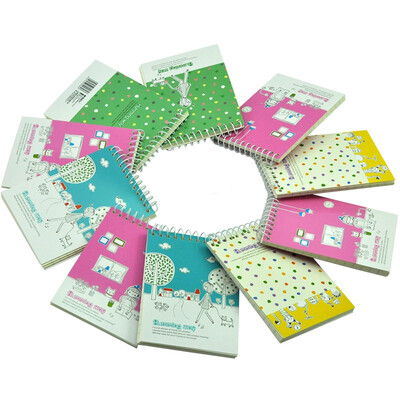 

Morning light M & G APY6IB15 small fortunately mini single coil of the soft copy of the note note book 40 pages 12 loaded