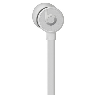 

Beats urBeats3 In-Ear Headphones - Matte Silver Lightning Interface Phone Headset Three-button Remote Control with Wheat