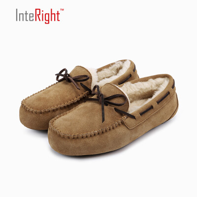 

INTERIGHT womens warm casual shoes flattie