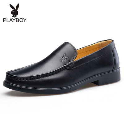 

Playboy Men's Business Casual Slip-on Leather Shoes 6AW509040D01