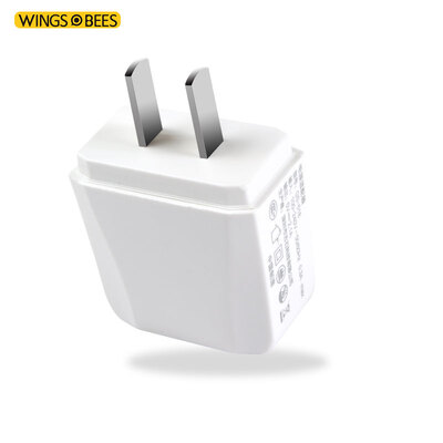 

Beeswax Power Adapter Mobile Power / Mobile Phone Charger / USB Power Adapter / Dual Charger Plug White