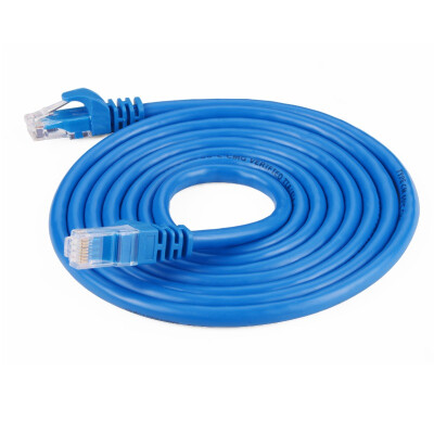 

Muyang MuYang MY-512 ultra-five cable unshielded high-speed network cable five types of cable jumpers impedance small environmental protection&durability of 5 meters blue