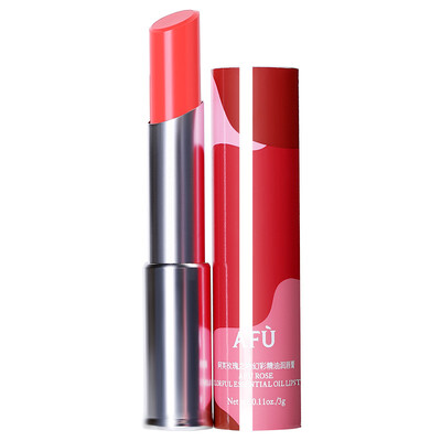 

AFU rose kiss Symphony Lip Balm 3g red essential oil lip moisturizing