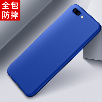 

STERFOR Oppor11 Mobile Shell Cover All-In-One Anti-Scrub Microfiber Shell - Blue