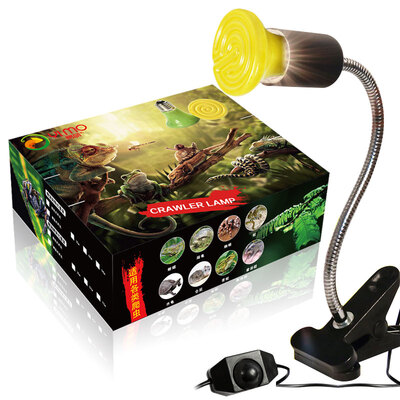 

Yi Meng reptile box insulation ceramic lamp lizard tortoise heating lamp turtle drying backlight adjustment kit