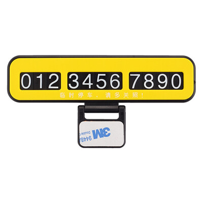 

Huashi Auto Accessories Luminous Stop Signs Mobile Phones Cars Temporary Parking Cards Phone Numbers Message Parking Car Cards Modified Special Car Accessories Luminous Blue