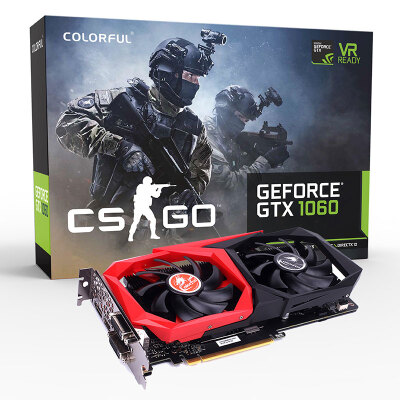 

Красочные (Colorful) Tomahawk GTX1060 CS: GO издание 3G GTX1060 1544-1759MHz / 8008MHz 3G / 192bit GDDR5 видеокарта игра