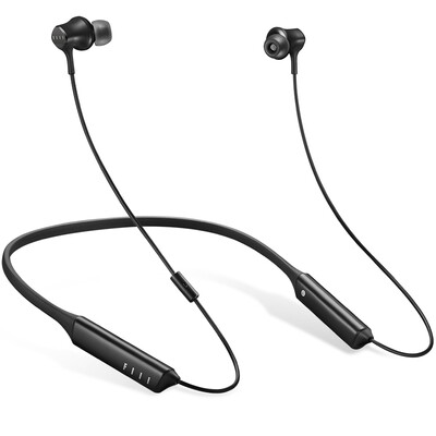 

FIIL Driifter портативного спутникового ухо Bluetooth беспроводная гарнитура - черный обсидиан висит шеи телефона гарнитура с магнитным Майкл вызовом