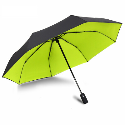 

Come on a double automatic umbrella from self-closing automatic Folding Windproof Umbrella Men&39s Business Three Folding Yellow