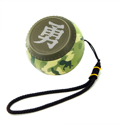 

Wireless Bluetooth Speaker Mini Drum Shape ABS Noise Reduction Bass Sound Speaker 580773