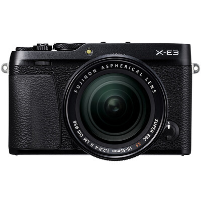 

Fuji (FUJIFILM) X Е3-XF18-55 одного микро-электрическая комплект черный 24,3 млн пикселей сенсорный экран 4K видео Bluetooth 4.0