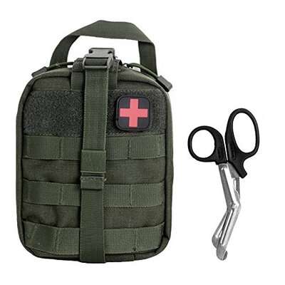 

Tactical MOLLE EMT Medical First Aid IFAK Utility Pouch Bag