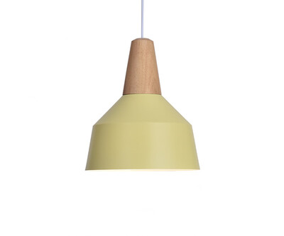 

BOKT Modern Simple 1 light Pendant Lamp Цветной висячий люстр с подсветкой, окрашенный в финишную отделку из массива дерева Home Studio Office Decor