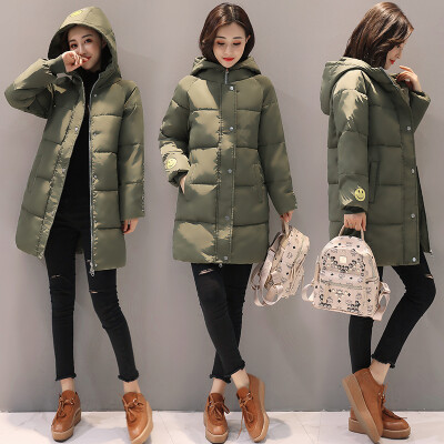 

In the long paragraph cotton clothing women New winter Thick down jacket Korean version Slim Bread Student Student Mianao