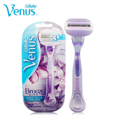 

женщина Gillette Venus Breeze Бритвенные лезвия для бритья (1 держатель с 1 лезвием) Эпиляция